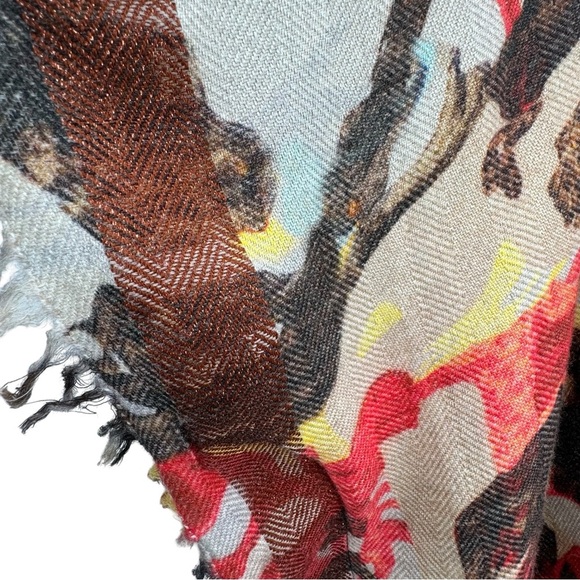 Anthropologie x Conditions Apply Vinario Duster Kimono Multicolor Cheetah | OS - Picture 10 of 13
